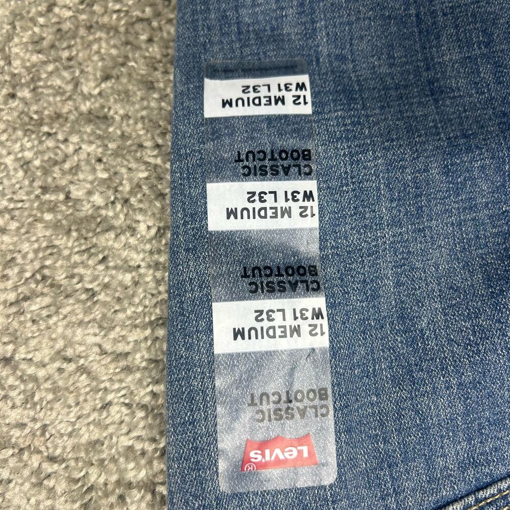 Levi’s Women's Size 12 Classic Bootcut 31/32 HyperSoft Mid Rise Jeans Denim - Picture 7 of 10